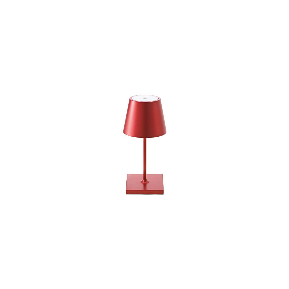 Akku-Tischleuchte Nuindie mini 250mm kirschrot