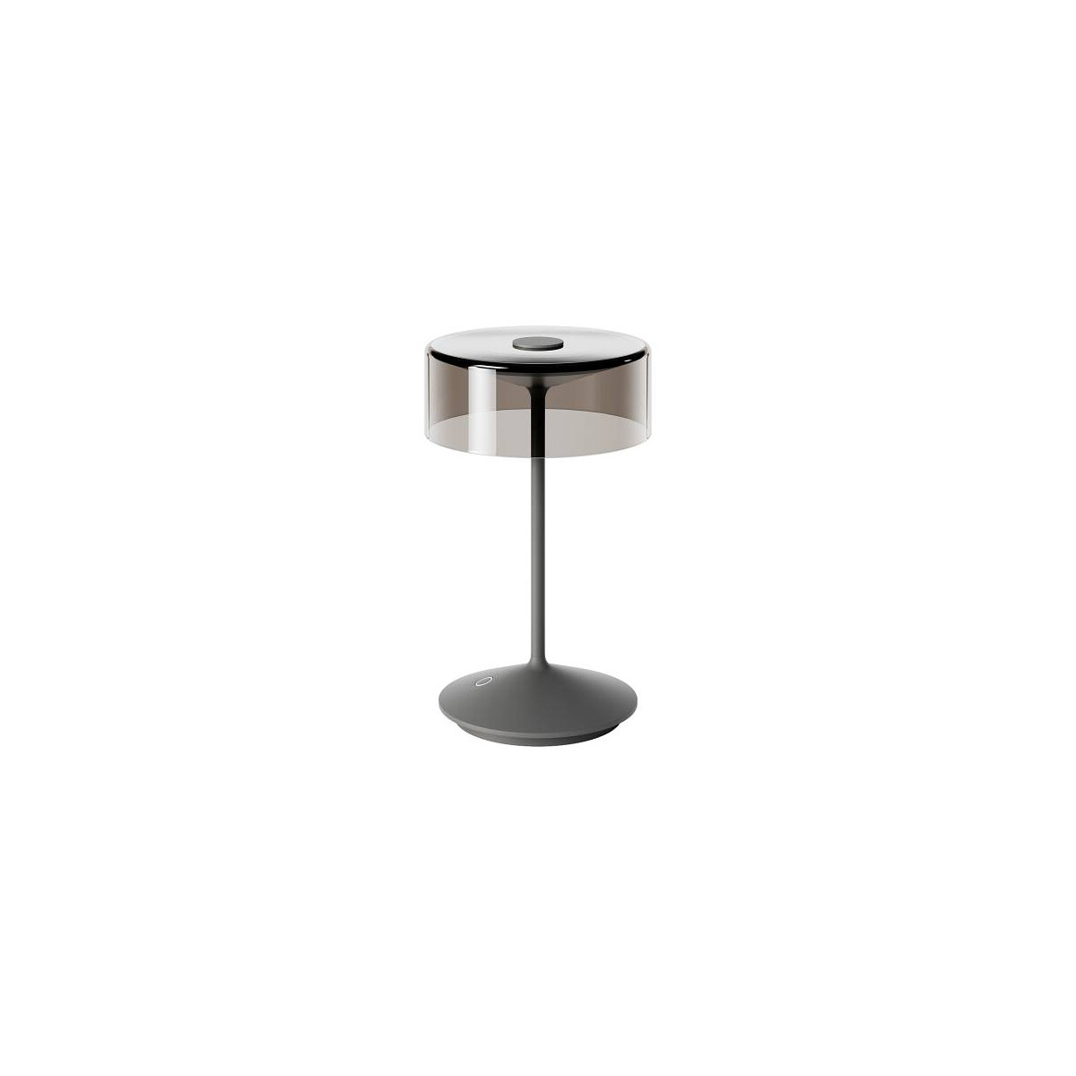 Numotion Akkuleuchte Glasleuchte Sigor IP54 2,2W Flex Mood 2700/2200K graphitgrau