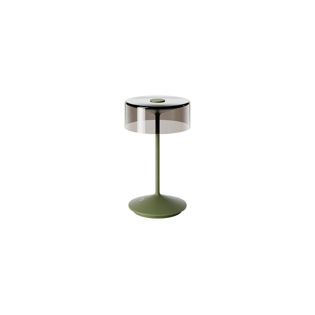Numotion Akkuleuchte Glasleuchte Sigor IP54 2,2W Flex Mood 2700/2200K tannengrün