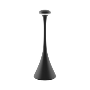 Akku-Tischleuchte Nudrop 290mm nachtschwarz
