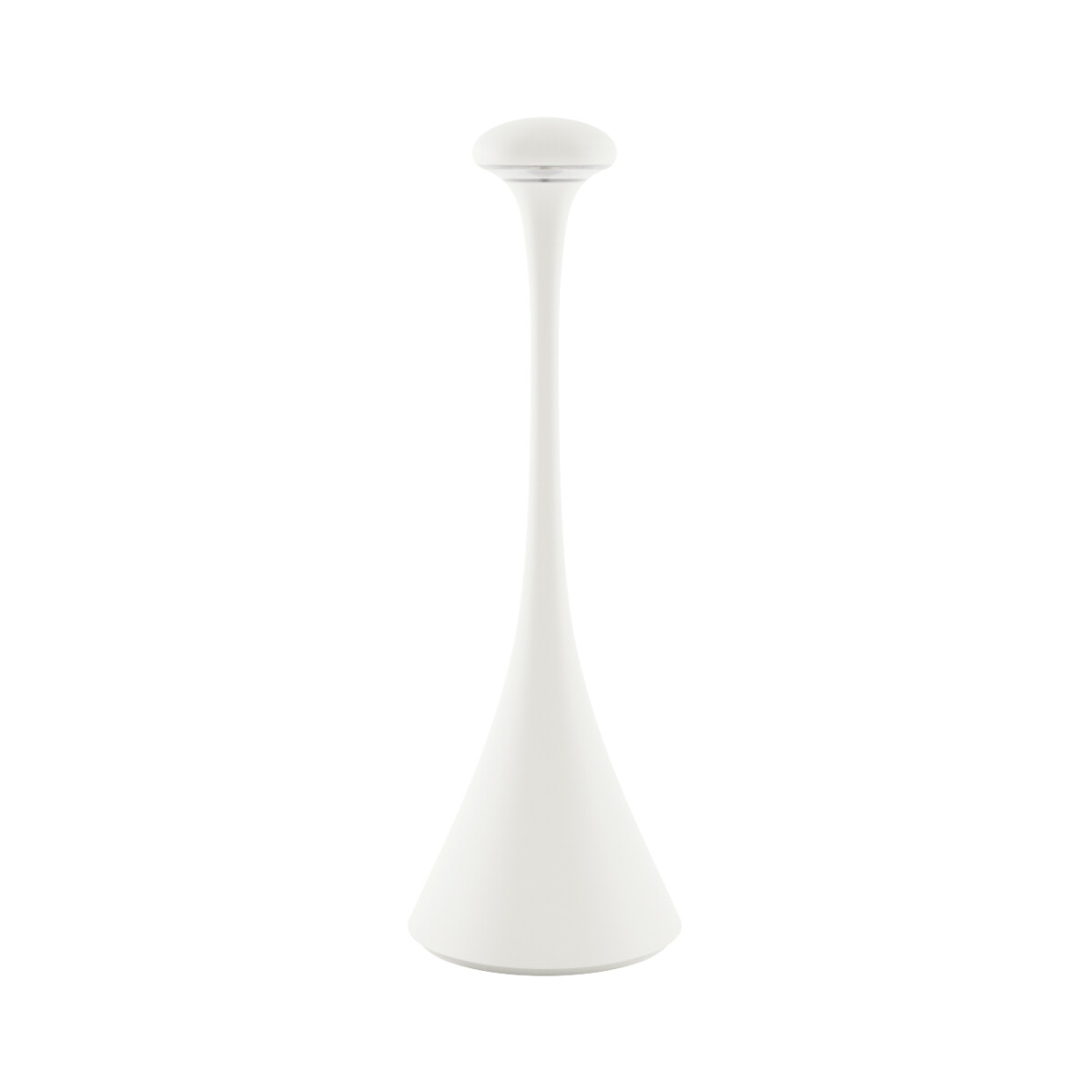 Sigor Akku Tischleuchte Nudrop IP54 29 cm Höhe schneeweiß