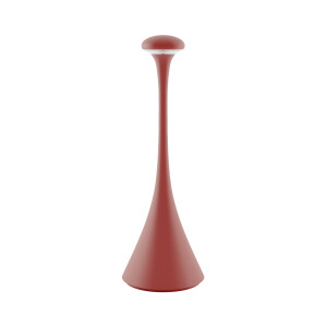 Akku-Tischleuchte Nudrop 290mm feuerrot