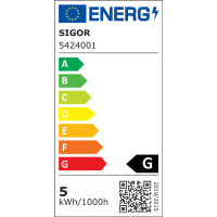 5W Argent Downlight Modul 340lm 2800-2000K 36° dim 54240