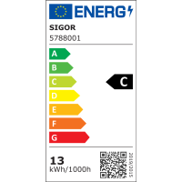 12W AR111 Argent G53 800lm 2700K 19° dim 2