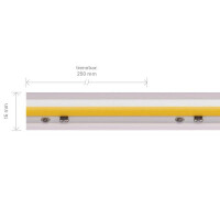 14W/m Hochvolt COB LED-Streifen 2700K 25m 3