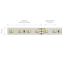 14W/m TW LED-Streifen 6500-2700K 5m 2