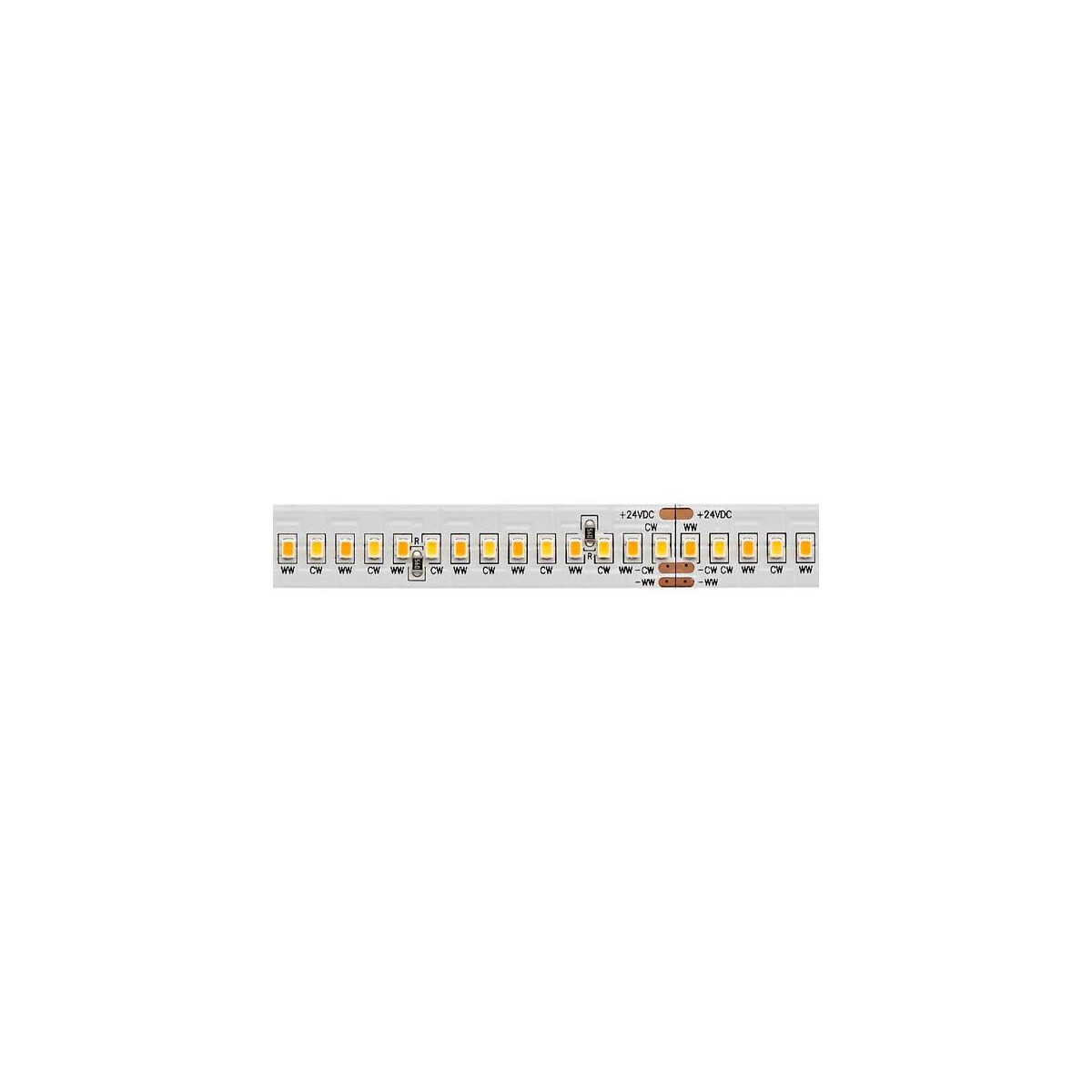 Verstellbare LED-Bandleuchte Sigor 4000-2100K