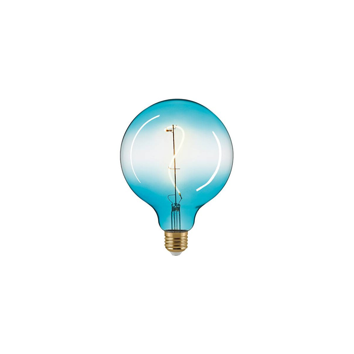 4W Oriental G125mm GIZEH blau E27 130lm 2500K dim