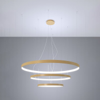 Kronleuchter RIO 3 55/78/110 golden LED 4000K 3