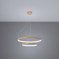 Kronleuchter RIO 2 55/78 golden LED 4000K 3