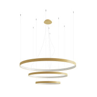 Kronleuchter RIO 3 55/78/110 golden LED  gallery