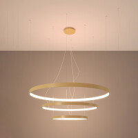Kronleuchter RIO 3 55/78/110 golden LED 3000K 3