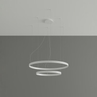 Kronleuchter RIO 2 55/78 weiß LED 4000K 2