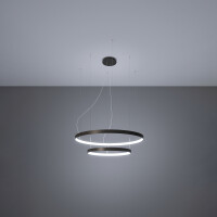 Kronleuchter RIO 2 55/78 schwarz LED 4000K 3