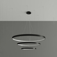 Kronleuchter RIO 3 55/78/110 schwarz LED 4000K 2