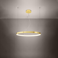 Kronleuchter RIO 78 poliert gold LED 3000K 3