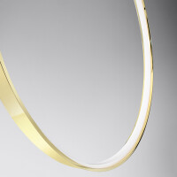 Hängeleuchte RIO 78 poliert gold LED 3000K 6