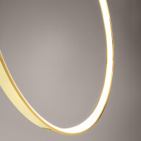 Hängeleuchte RIO 78 poliert gold LED 3000K 7
