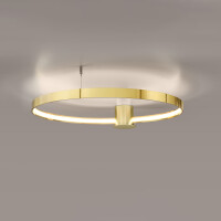 Deckenleuchte RIO 78 poliert gold LED 3000K 3