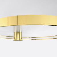 Deckenleuchte RIO 78 poliert gold LED 3000K 4