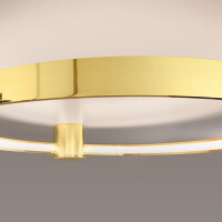 Deckenleuchte RIO 78 poliert gold LED 3000K 5