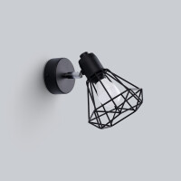 Wandleuchte ARTEMIS 1 schwarz 2