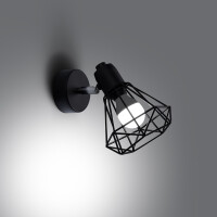 Wandleuchte ARTEMIS 1 schwarz 3