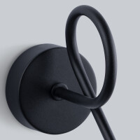 Wandleuchte ARTEMIS 1S schwarz 4