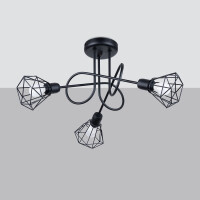 Kronleuchter ARTEMIS 3S schwarz 2