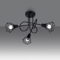 Kronleuchter ARTEMIS 3S schwarz 3