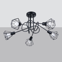 Kronleuchter ARTEMIS 5S schwarz 2