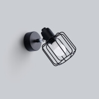 Wandleuchte BELUCI 1 schwarz 2