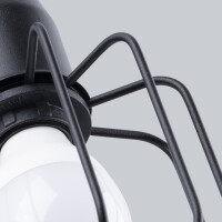 Wandleuchte BELUCI 1S schwarz 4