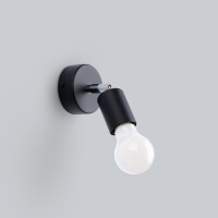 Wandleuchte FORNES 1 schwarz 2