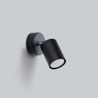 Wandleuchte LEMMI 1 schwarz 2