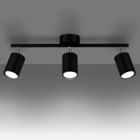 Deckenleuchte LEMMI 3 schwarz 3