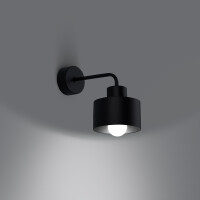 Wandleuchte SAVAR 1 schwarz 3