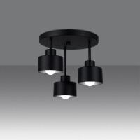 Deckenleuchte SAVAR 3 schwarz 3