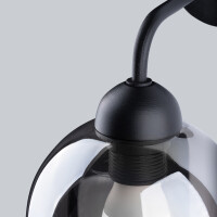 Wandleuchte SL.1139 ALINO 1 schwarz 4