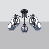Kronleuchter FILLAN 5 schwarz 2