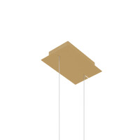Hängeleuchte RIO 55 gold LED 4000K 7