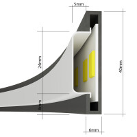 Hängeleuchte RIO 110 gold LED 4000K 8