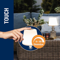 LED Flaschenleuchte Lamprusco warmweiß Akku 2