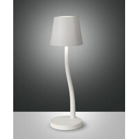Fabas Luce JUDY Akku Tischleuchte LED 1x3W weiß 1
