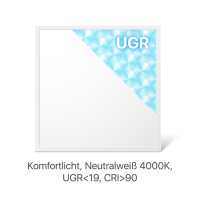 LED Panel 62,0 x 62,0 cm tageslichtweiss 90CRI 2