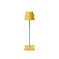 Akku-Tischleuchte Nuindie pocket 210mm sonnengelb rund 3
