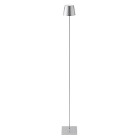 Akku-Stehleuchte Nuindie 1200mm silber rund 7