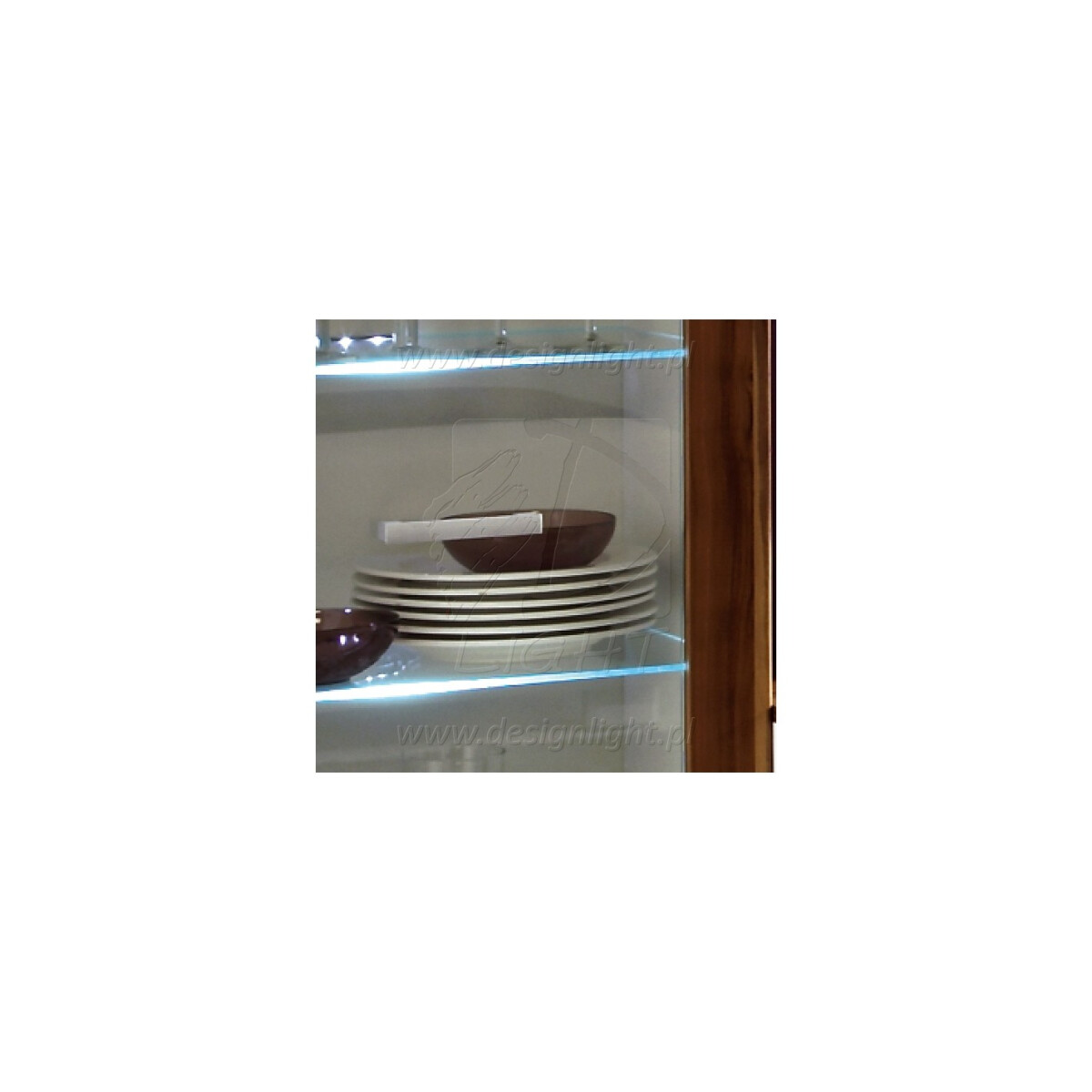 LED Glasbodenbeleuchtung Metall Clip Kaltweiss
