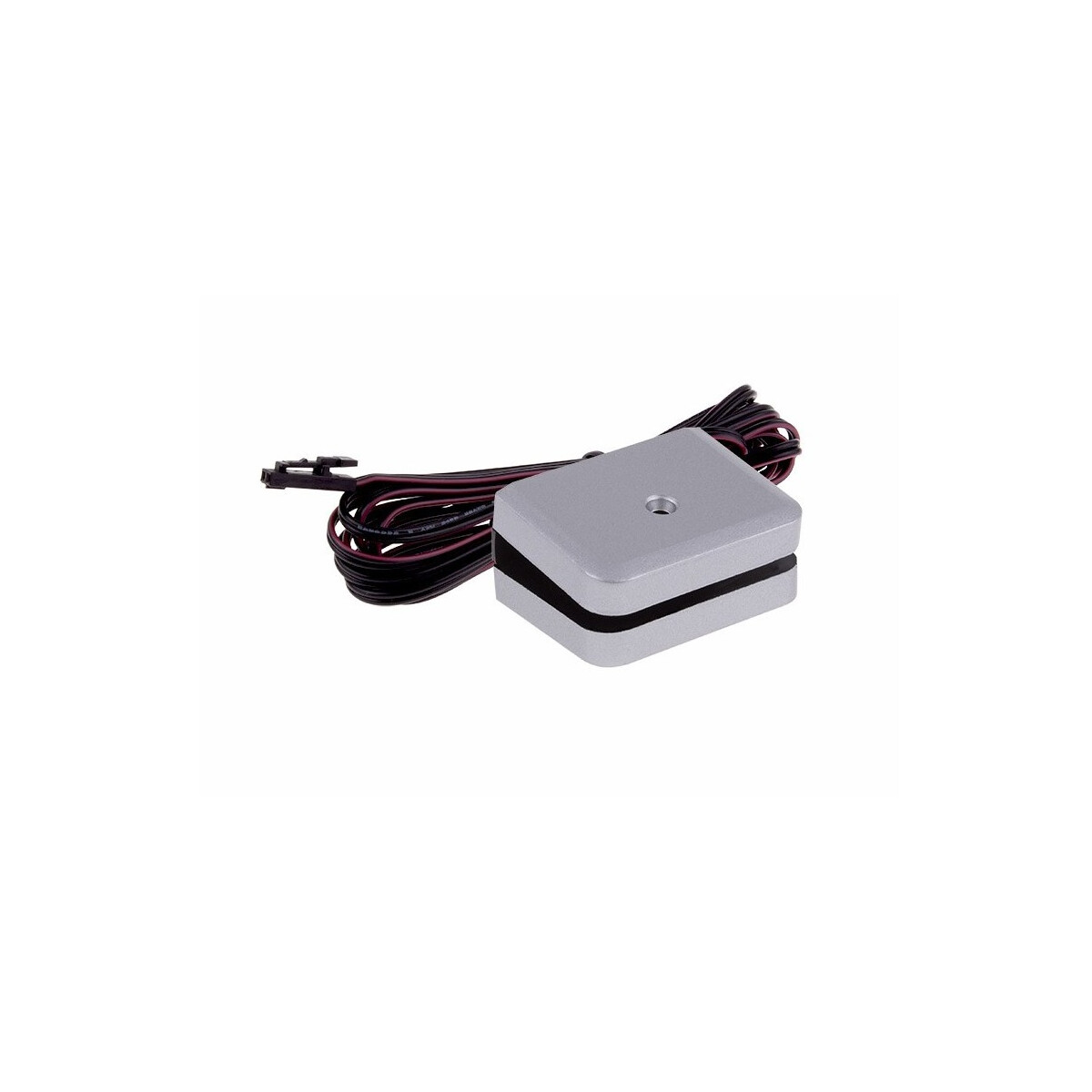 LED-Glasbodenbeleuchtung 3D Clip alufarben warmweiss