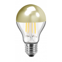 LED E27 gold verspiegelt 7W 645 lm. 180& gallery